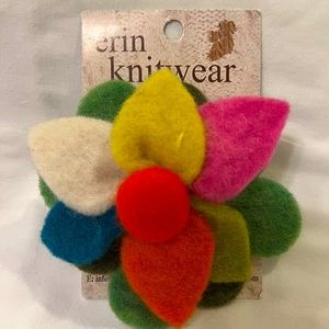Erin Knitwear Wool Corsage